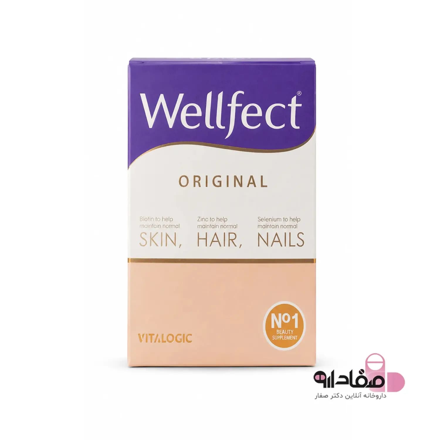 قرص ول فکت اورجینال ویتالوژیک 30 عددVitalogic Wellfect — تصویر ۳