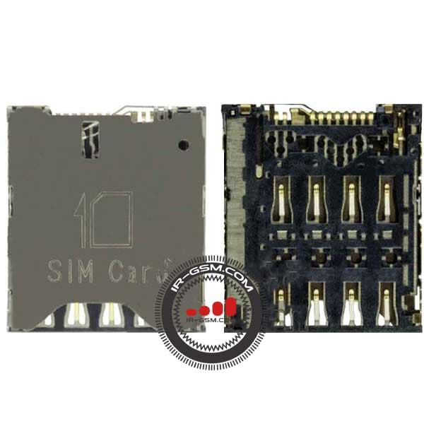 کانکتور سیم کارت اچ تی سی CONNECTOR HTC ONE S-SV-8S-DESIRE 200