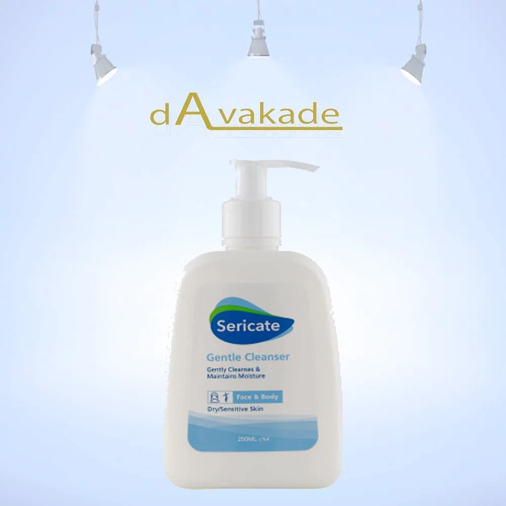 شوینده کرمی ملایم سریکت SERICATE حجم 250 میلی‌لیتر