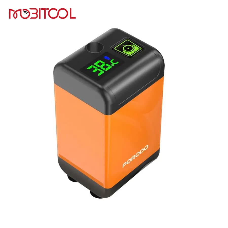 دوش شارژی قابل حمل پرودو Porodo Portable Electric Shower Pump PD-LFST021-OG — تصویر ۵