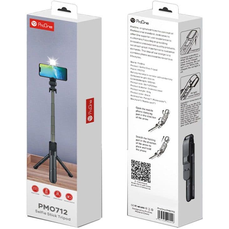 سه پایه نگهدارنده گوشی موبایل پرووان مدل PMO712 کد 6220 — تصویر ۴