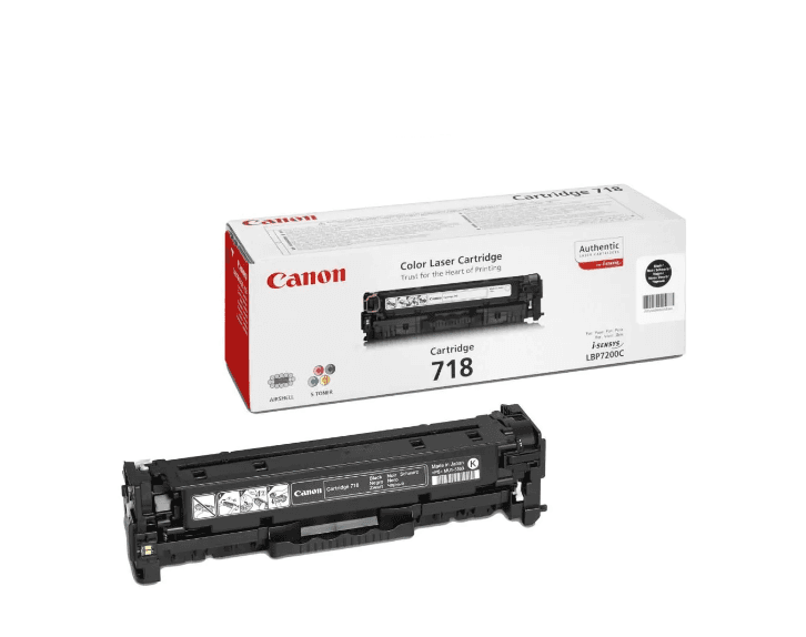 کارتریج لیزری CANON مدل 718 مشکی
