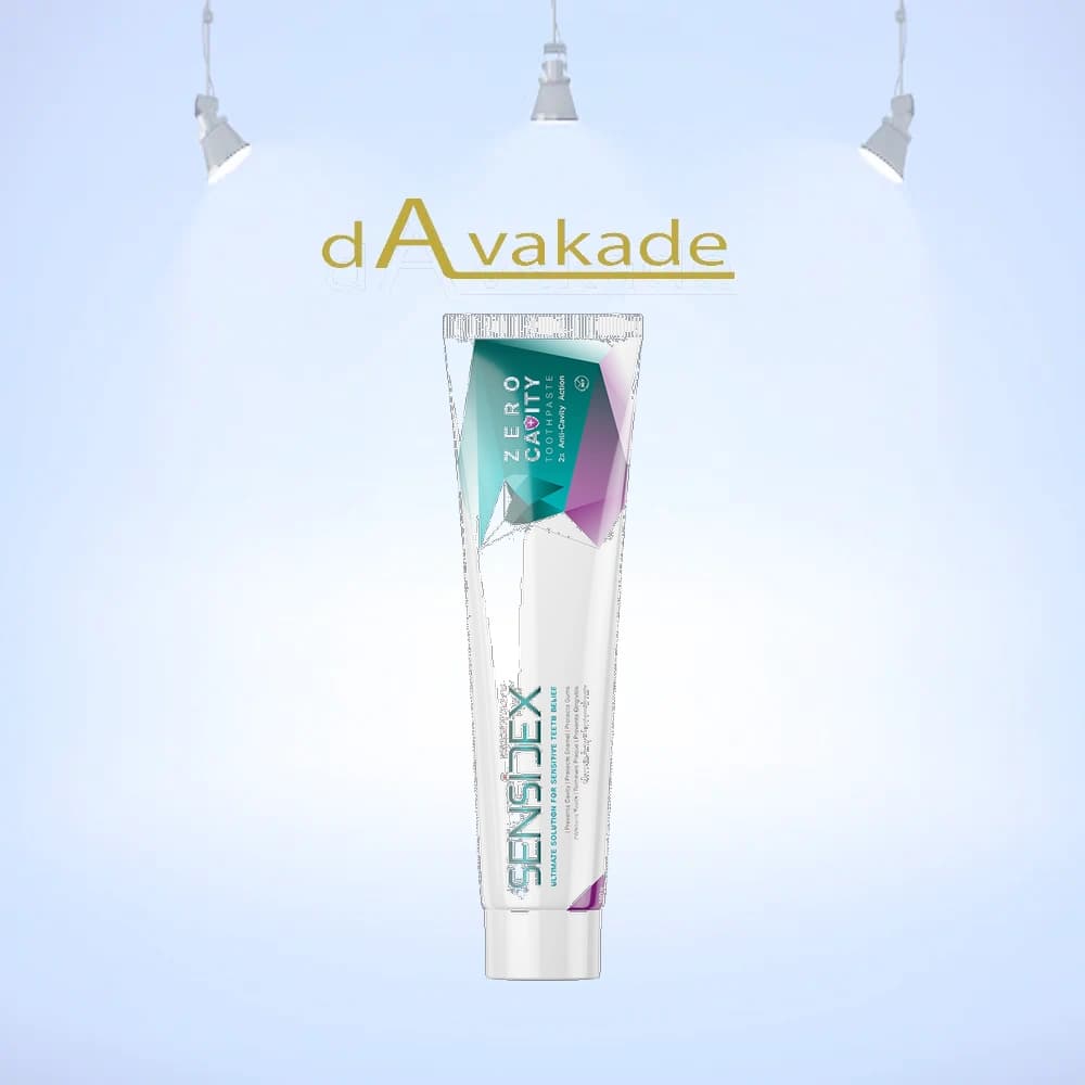 خمیر دندان کامل جهت جلوگیری از پوسیدگی ZERO CAVITY سنسیدکس SENSIDEX حجم 160