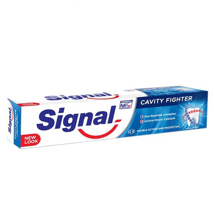 خمیر دندان ضد پوسیدگی سیگنال Signal مدل Cavity Fighter