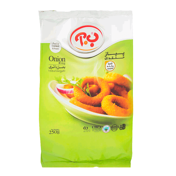 ب آ پیاز حلقه ای 250 گرم