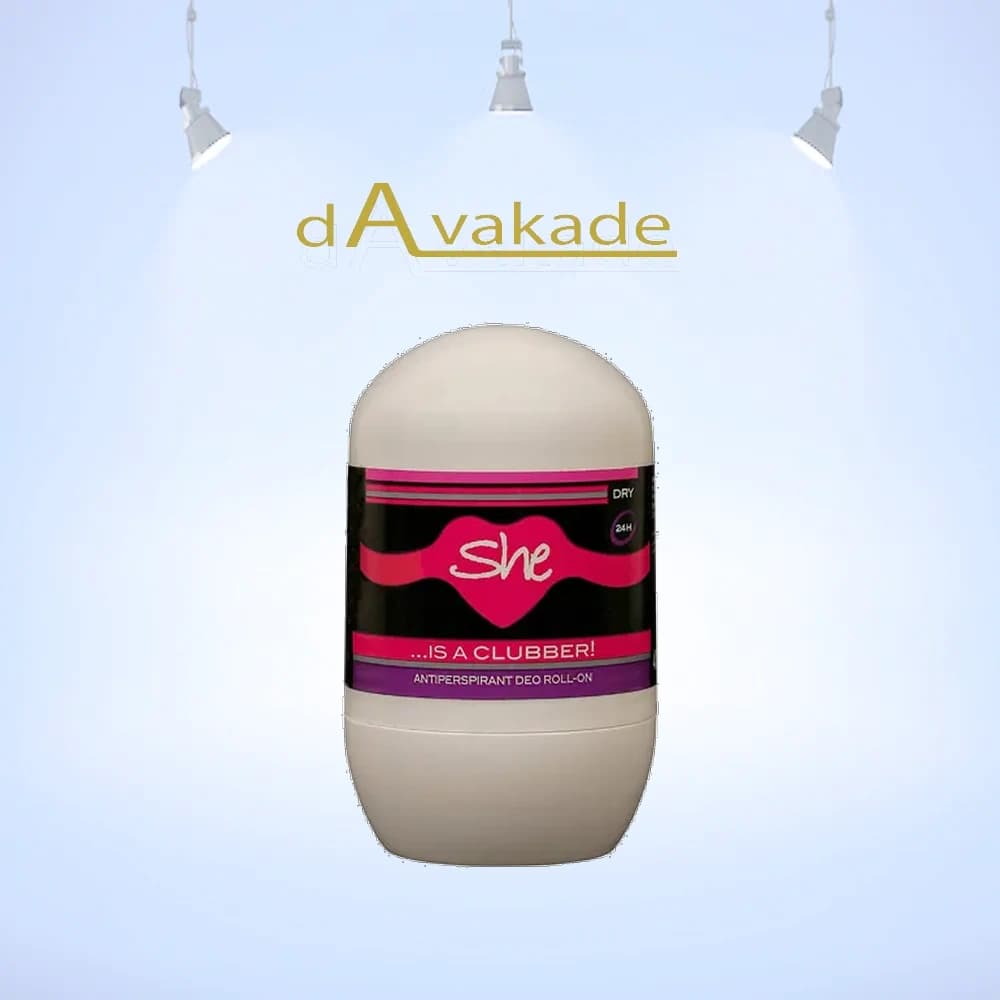 مام رول دئودرانت کلابر زنانه SHE 40ML