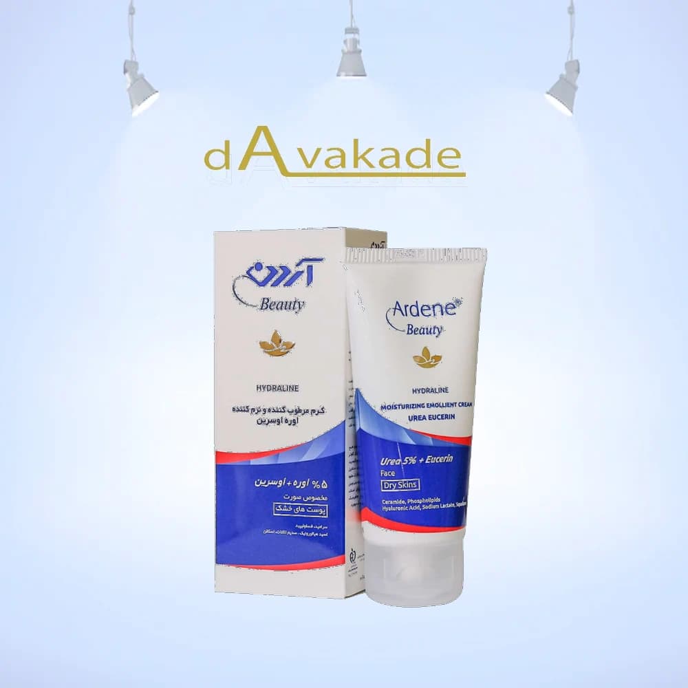 کرم مرطوب‌کننده پوست خشک حاوی ۵٪ اوره و اوسرین | آردن ardene