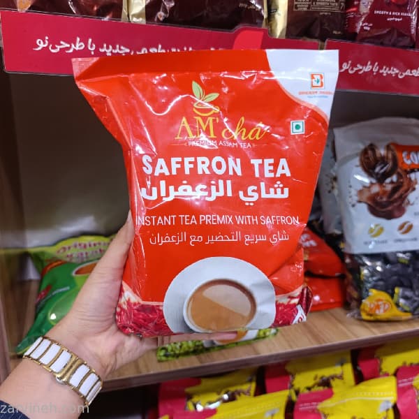 چای کرک با طعم زعفران – 500گرم — تصویر ۲