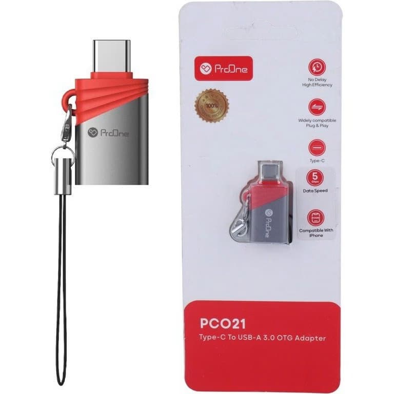 مبدل USB3.0 OTG به TYPE-C پرووان مدل PCO21 — تصویر ۲