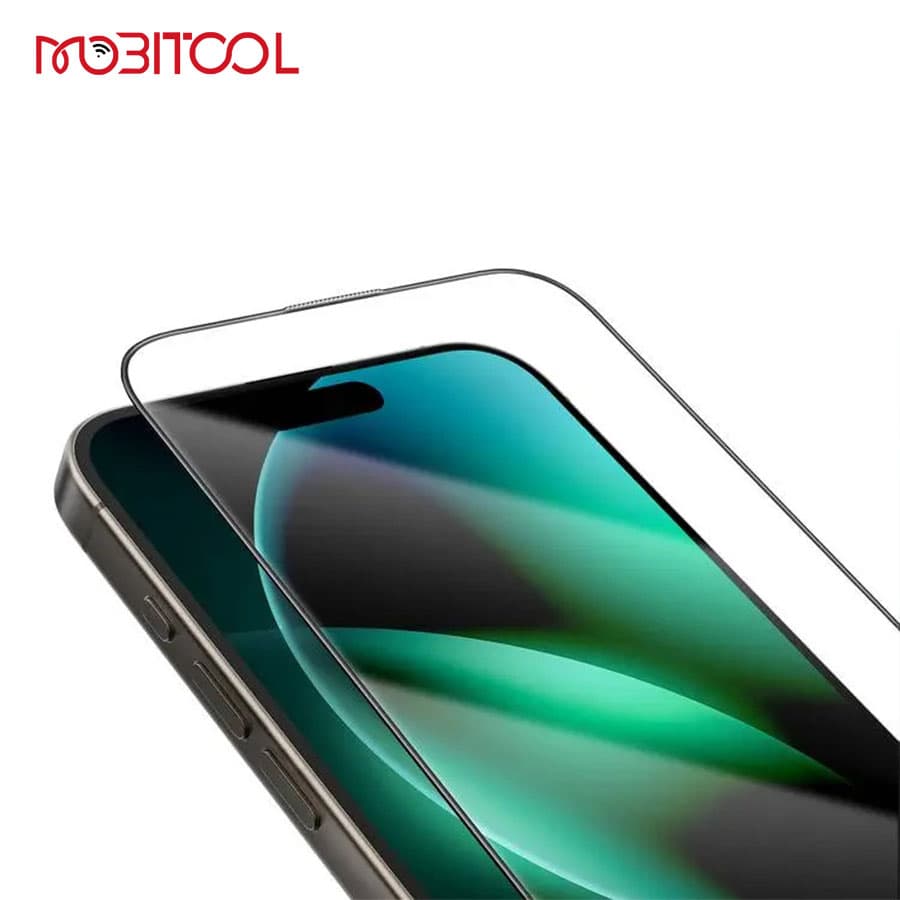 گلس شفاف گرین آیفون 16 Green Lion 9H Steve HD Glass iPhone 16 Normal — تصویر ۴