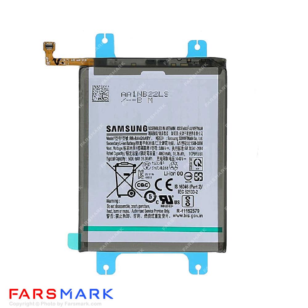 باتری اصلی گوشی سامسونگ Samsung Galaxy M42 5G مدل EB-BA426ABY