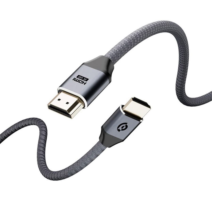 کابل HDMI پاورولوژی 8K طول 2 متر Powerology 8K HDMI Braided Cable PWHDC2M — تصویر ۲