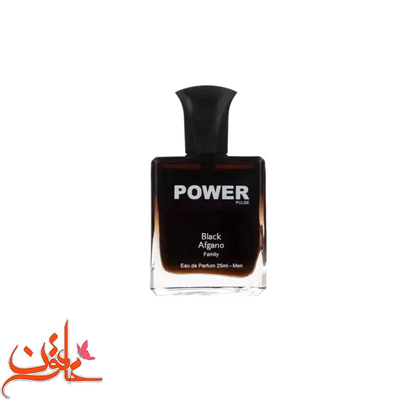 عطر جیبی مردانه پاور پالس مدل بلک افغانو حجم 25 میل Power Pulse Black Afgano