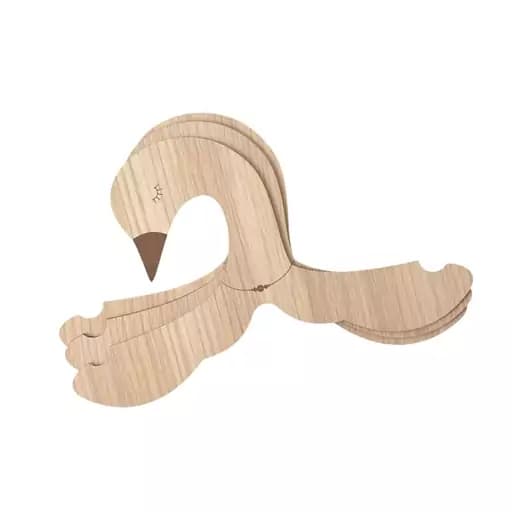آویز لباس کودک مدل اردک کد duck 3