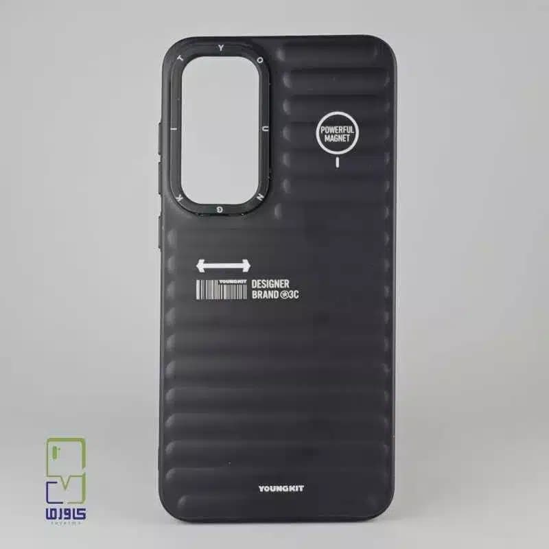 قاب گوشی A56 | کاور یانکیت مشکی برای Samsung a56 — تصویر ۲