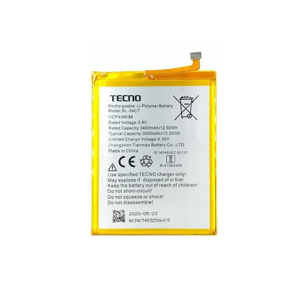باتری گوشی تکنو Tecno Camon 11S — تصویر ۲