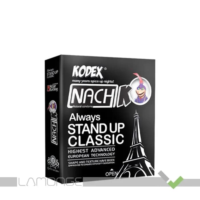 کاندوم مدل Stand Up Classic کدکس (3 عددی) — تصویر ۲