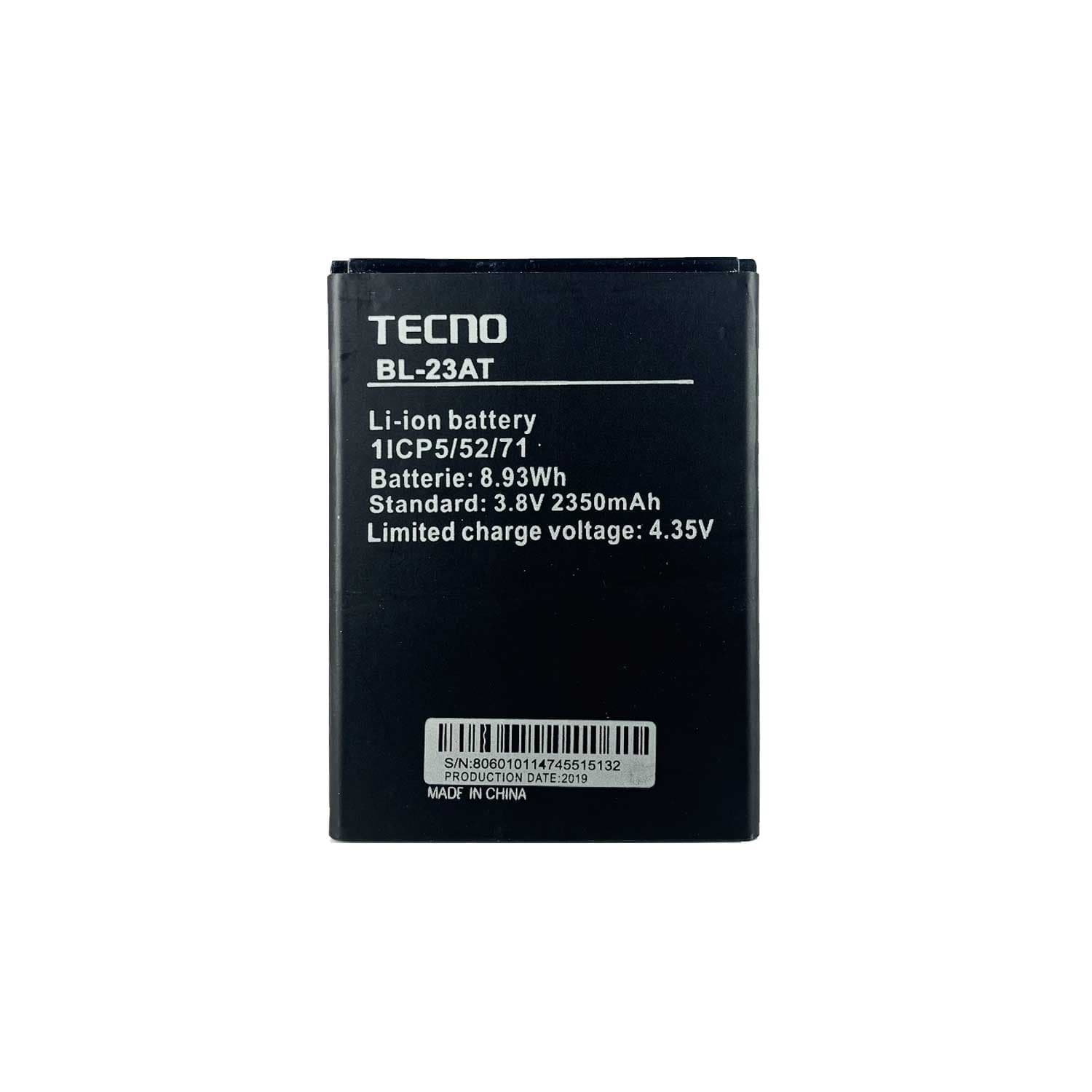 باتری گوشی تکنو Tecno Y6 — تصویر ۲