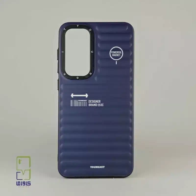 قاب a36 | کاور یانکیت سرمه ای برای Samsung A36 — تصویر ۲