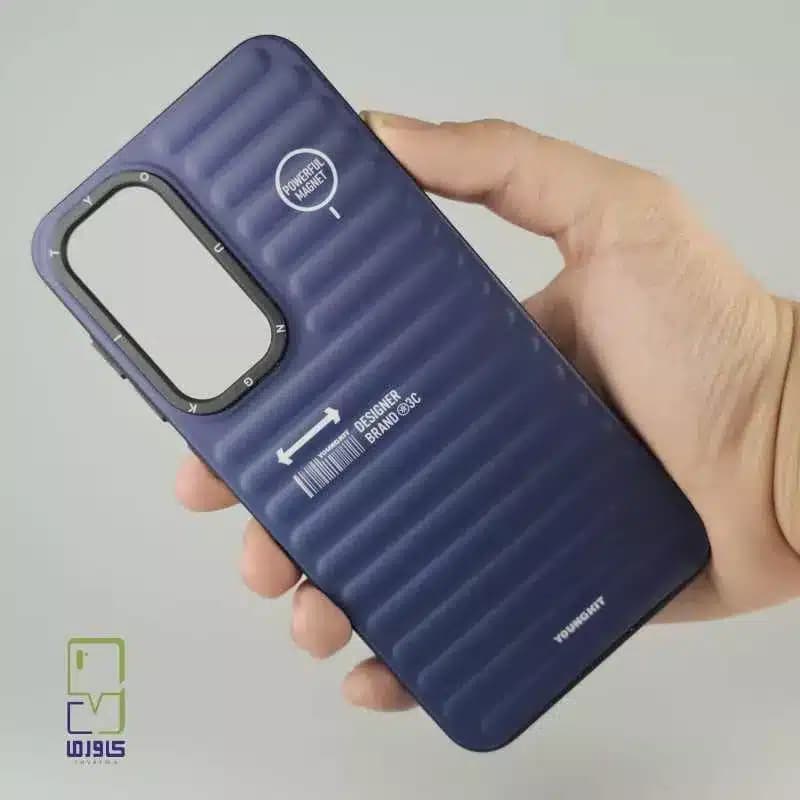 قاب a36 | کاور یانکیت سرمه ای برای Samsung A36