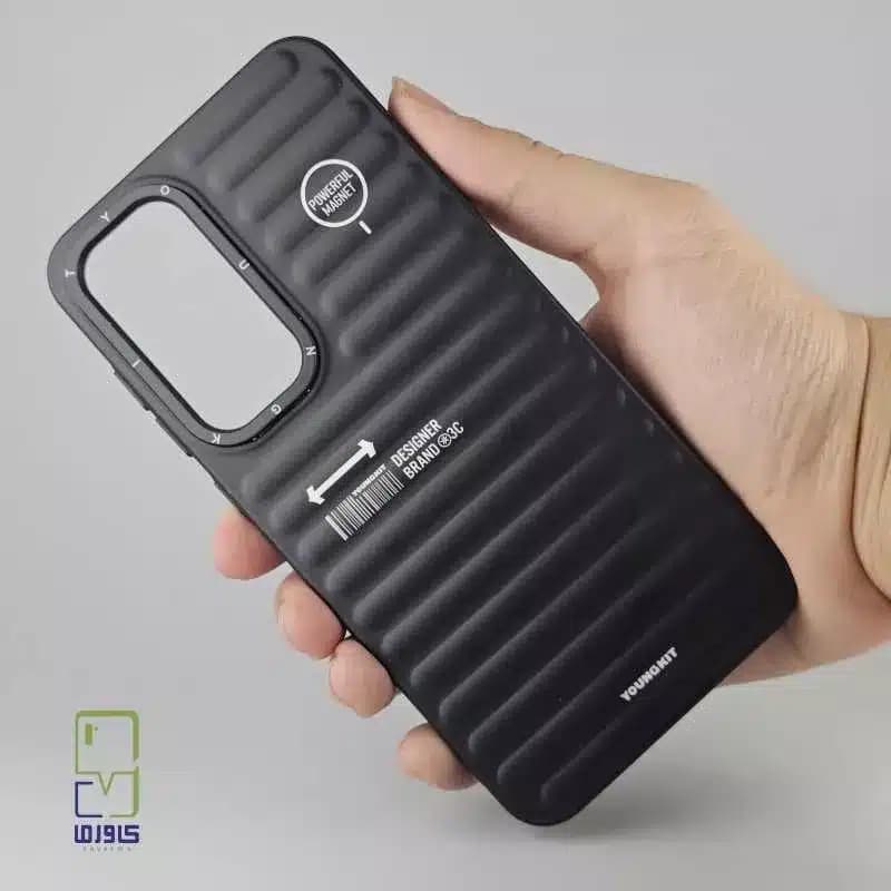 قاب گوشی A36 | کاور یانکیت مشکی برای Samsung a36