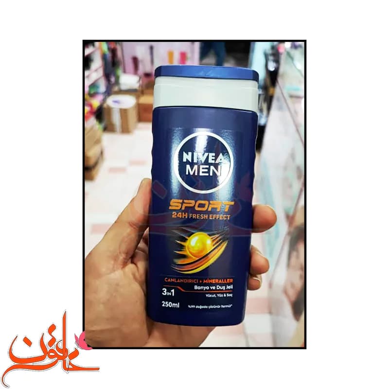شامپو سر و بدن نیوآ مدل Sport حجم 250 میل — تصویر ۲