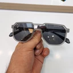عینک آفتابی شیک اسپرت مارک امپریو آرمانی (رنگ طوسی) — تصویر ۳