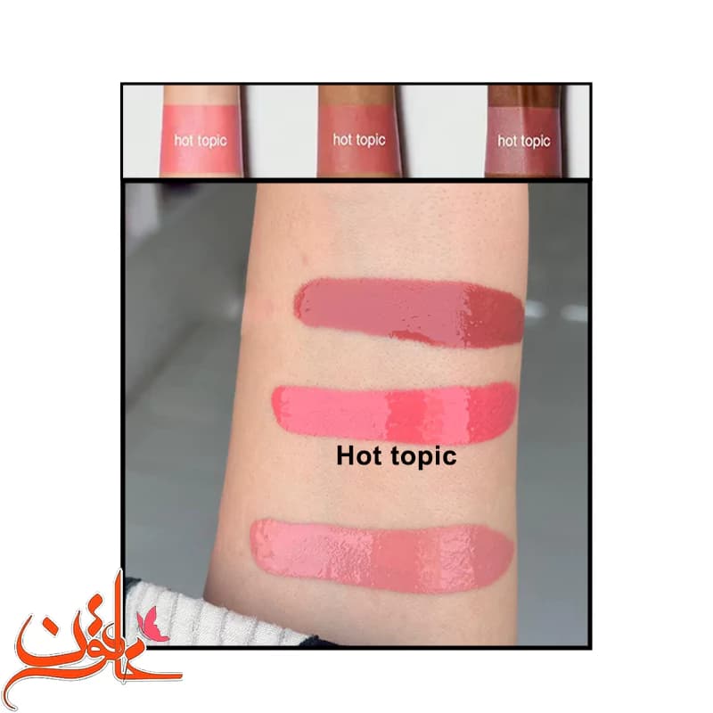 رژگونه مایع شیگلم رنگ Hot Topic — تصویر ۲