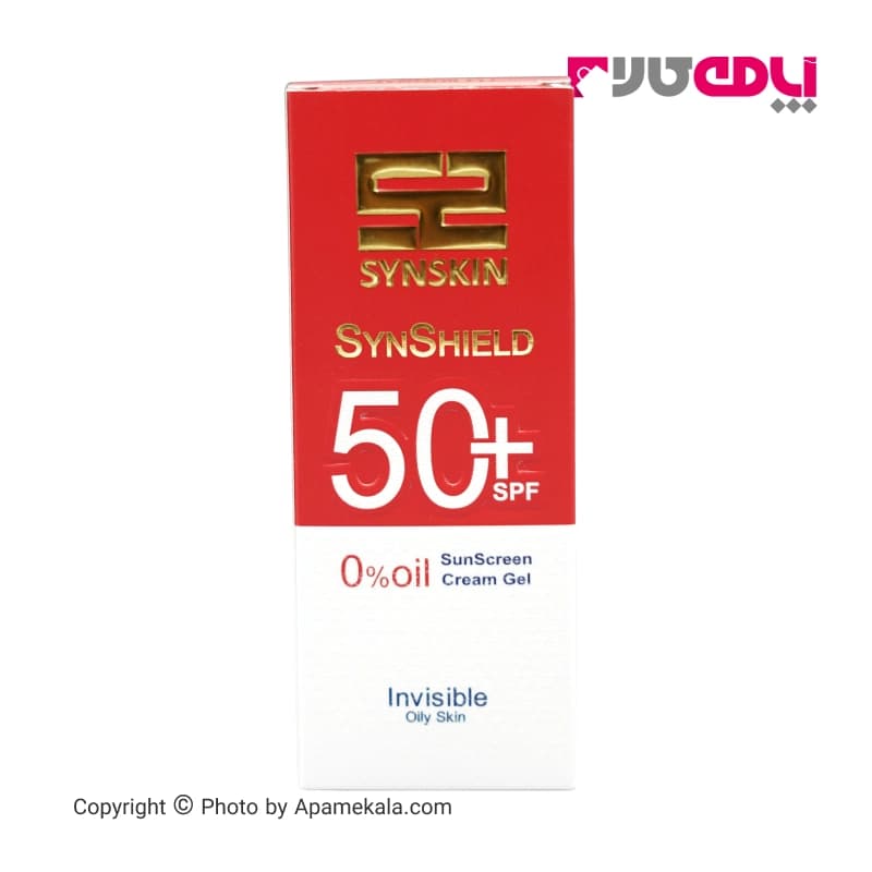 ژل-کرم ضد آفتاب بی رنگ SPF 50 فاقد چربی پوست چرب ساین شیلد ساین اسکین — تصویر ۳