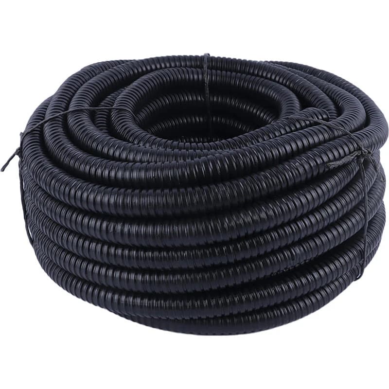 لوله فلکسی خرطومی روکش دار فلزی سایز 21 متراژ 25 متر Alborz Flex — تصویر ۴