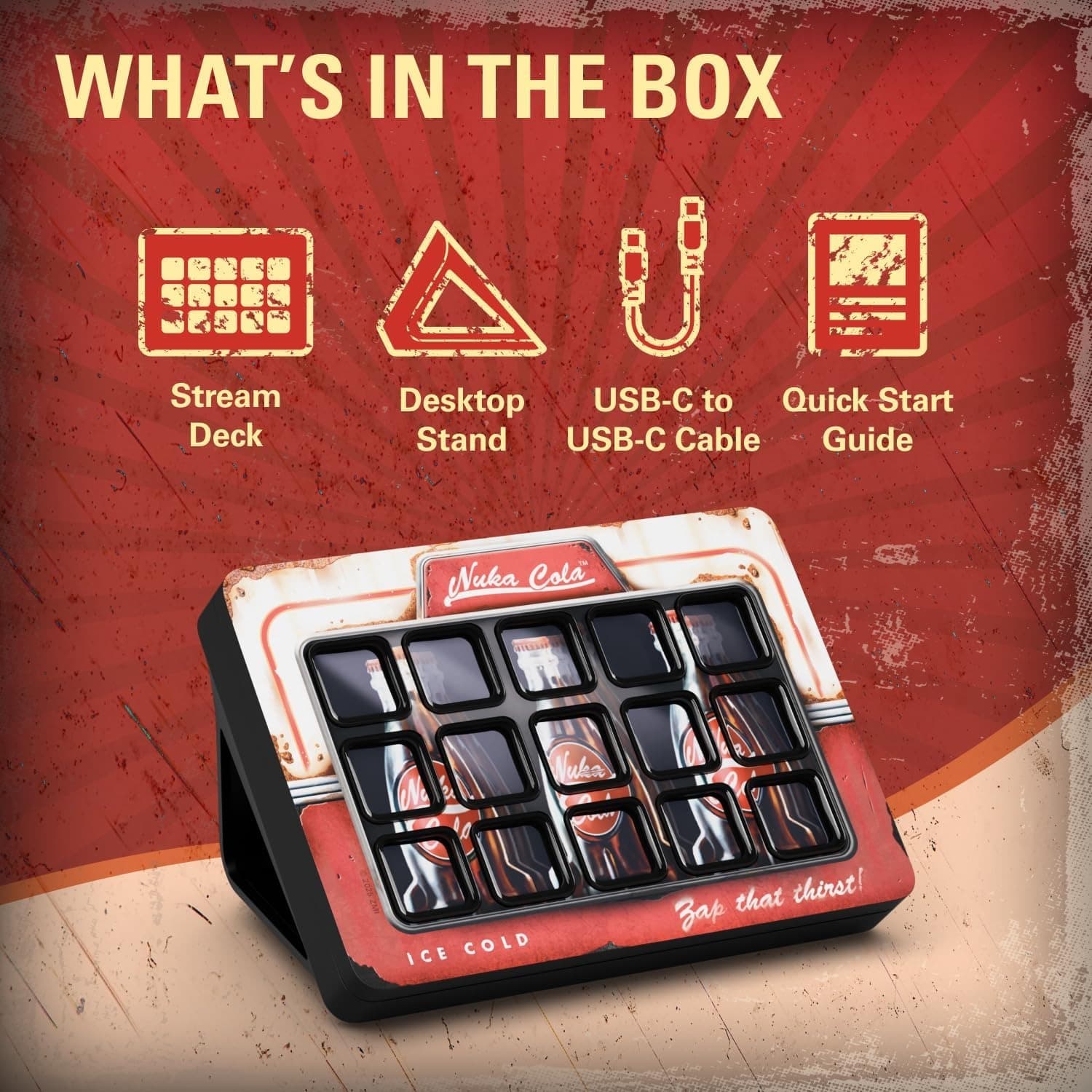 استریم دک الگاتو Elgato Stream Nuka-Cola Special Edition — تصویر ۲
