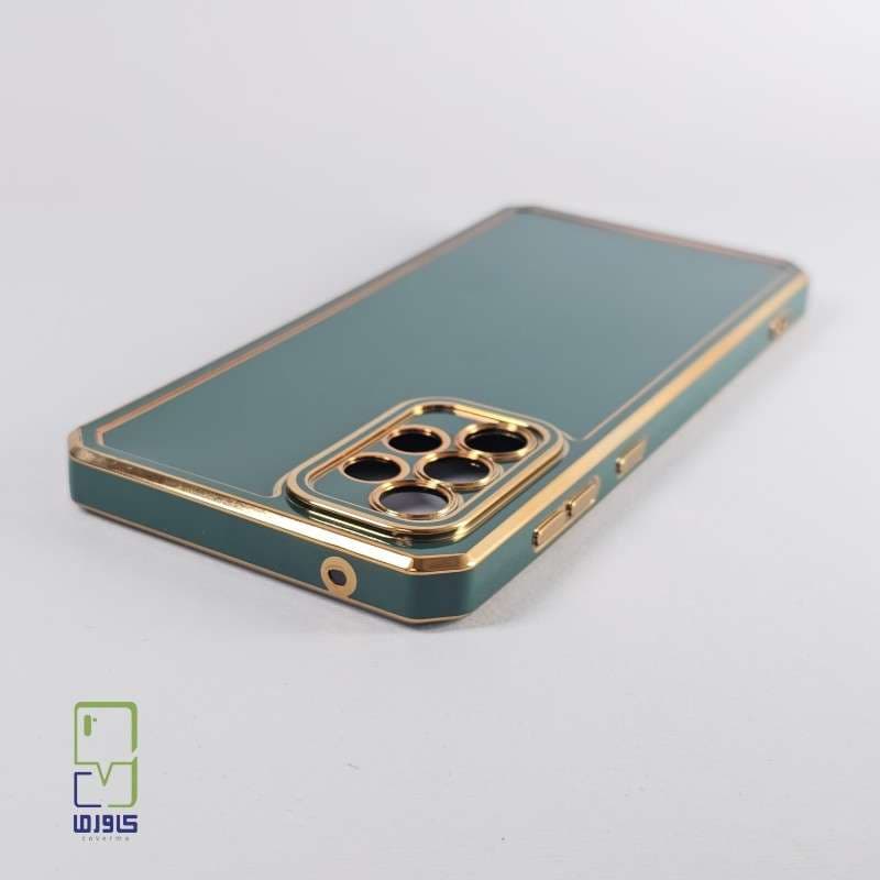 قاب گوشی a33 دور طلایی مای کیس سبز| Samsung A33 — تصویر ۳