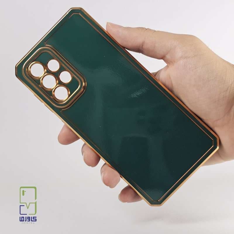 قاب گوشی a33 دور طلایی مای کیس سبز| Samsung A33