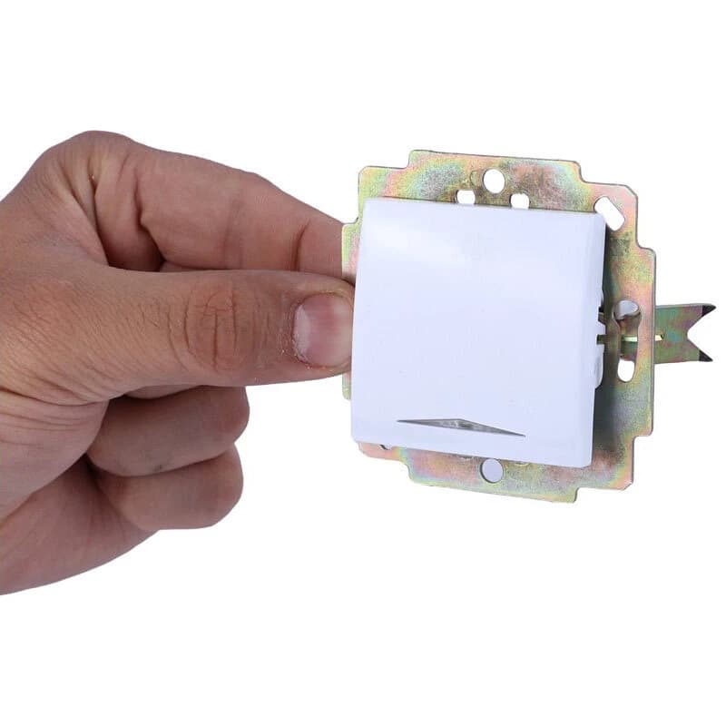 کلید تک پل توکار پارت الکتریک PE4011 بدون قاب — تصویر ۵