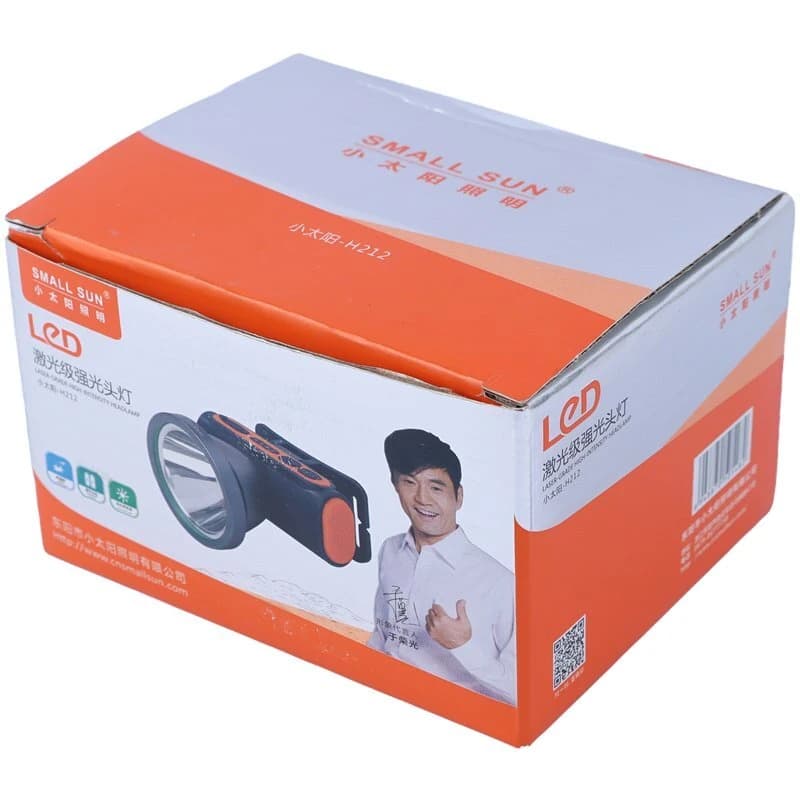 چراغ قوه پیشانی هدلایت شارژی Small Sun ZY-H212 — تصویر ۹