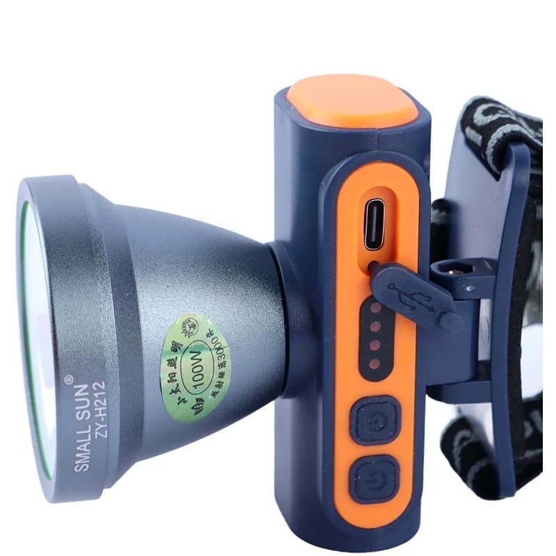 چراغ قوه پیشانی هدلایت شارژی Small Sun ZY-H212 — تصویر ۶