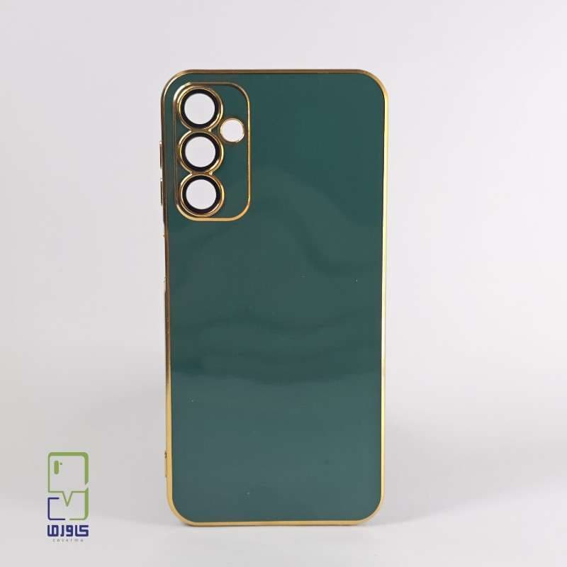 قاب گوشی a24 دور طلایی مای کیس سبز| Samsung A24 — تصویر ۲