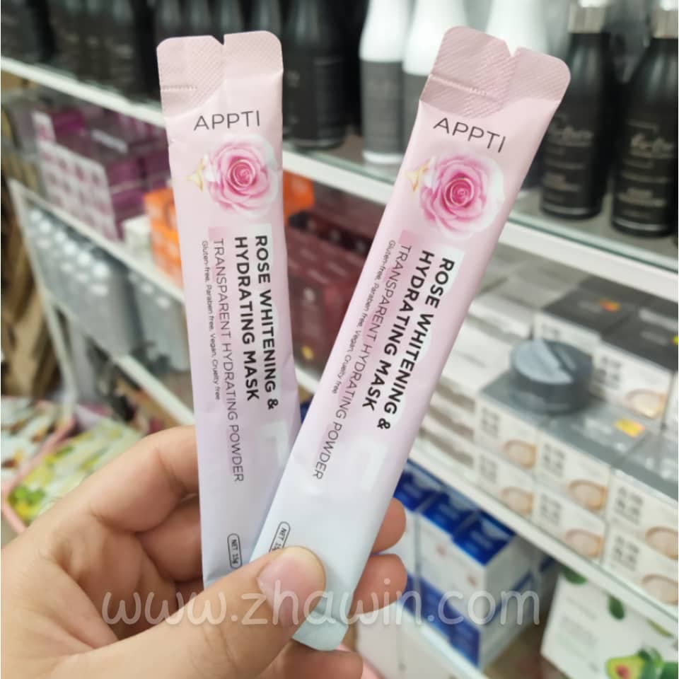 ماسک هیدروژلی گل رز نیوزلندی اَپتی 15 گرم — تصویر ۳