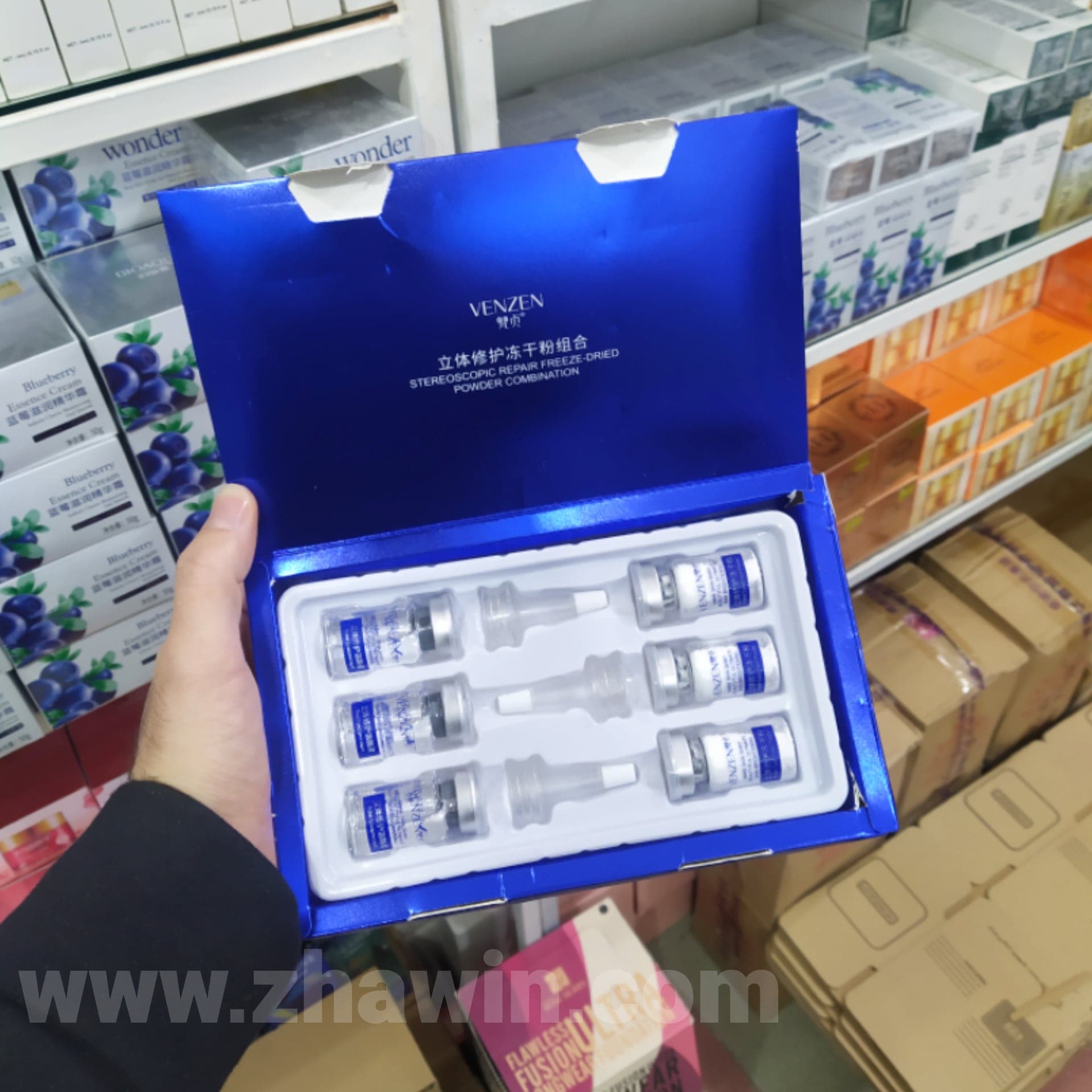 کوکتل پودری و مایع ترمیم کننده ونزن پک 6 عددی — تصویر ۳