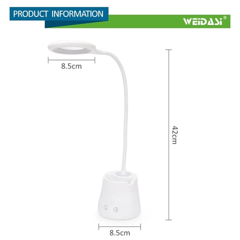 چراغ مطالعه شارژی ویداسی Weidasi WD-6041 — تصویر ۶