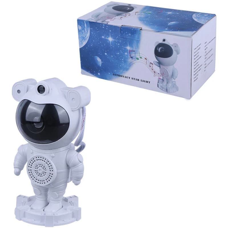 رقص نور موزیکال گردان کهکشانی طرح آدم فضایی Astronaut Start Light + ریموت کنترل — تصویر ۲