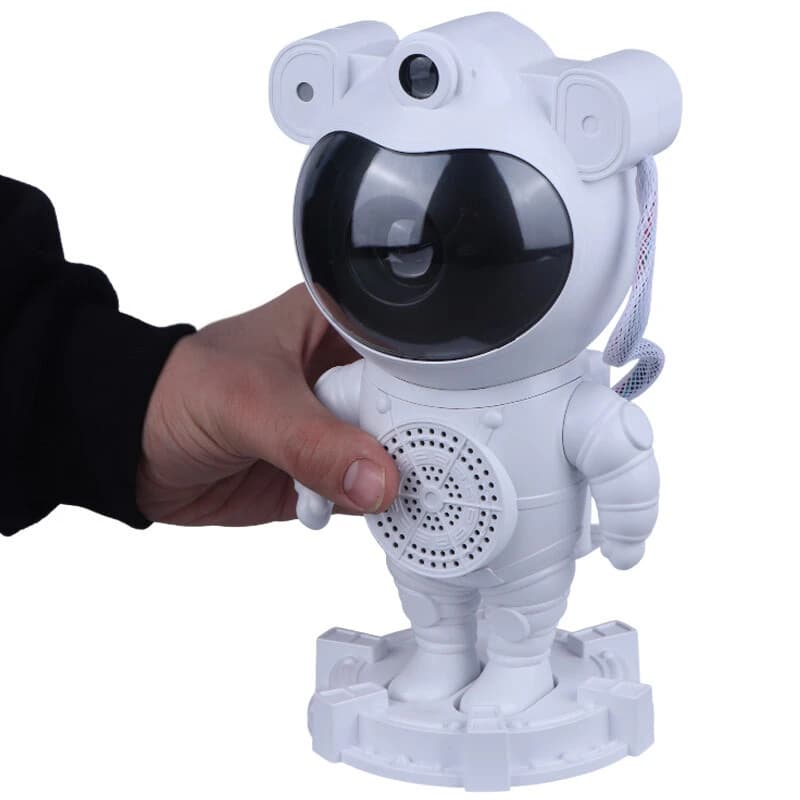 رقص نور موزیکال گردان کهکشانی طرح آدم فضایی Astronaut Start Light + ریموت کنترل — تصویر ۶