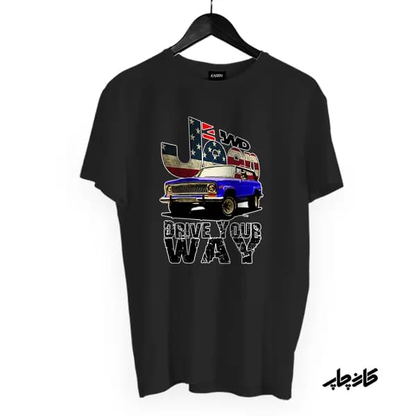 تیشرت جیپ آفرود Drive Your Way USA