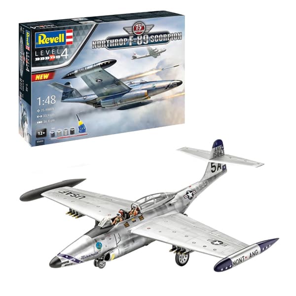 ماکت جنگنده ریول مدل Northrop F-89 مقیاس 1:48 کد 05650