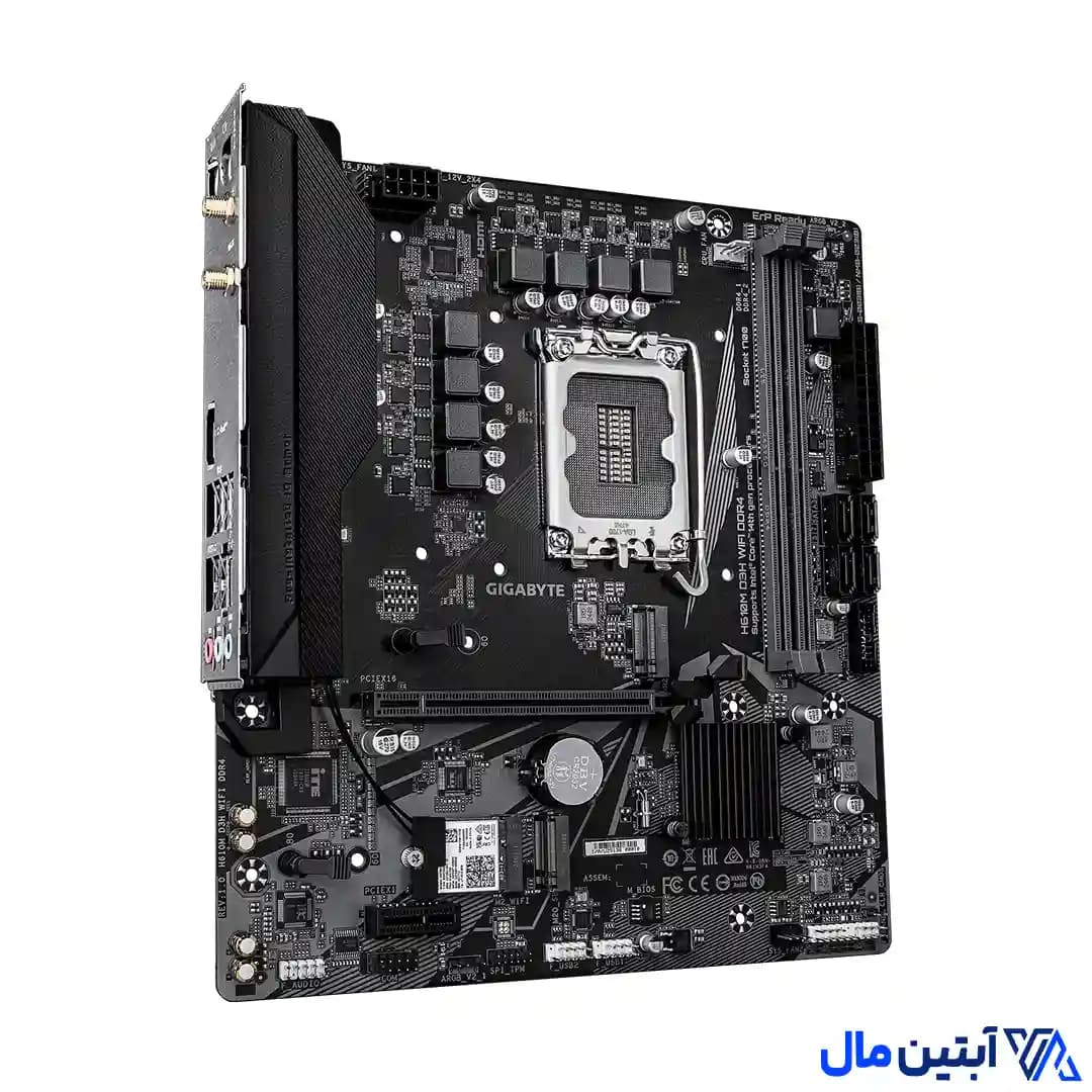 مادربرد گیگابایت Gigabyte H610M D3H Wifi DDR4 — تصویر ۳