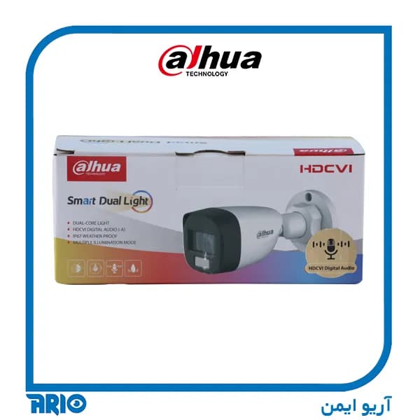 دوربین مداربسته بولت داهوا HAC-HFW1200CLP-IL-A — تصویر ۴