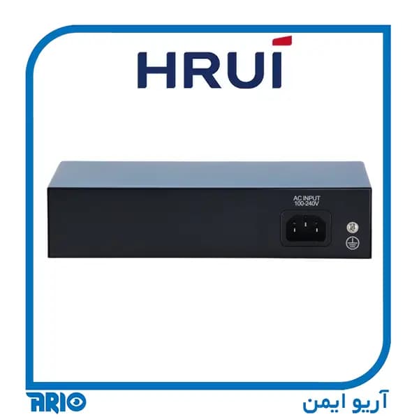 سوییچ POE شبکه 8 پورت HRUI HR902-AF-82N — تصویر ۴