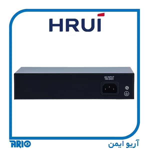 سوییچ POE شبکه 4 پورت HRUI HR902-AF-42N — تصویر ۴