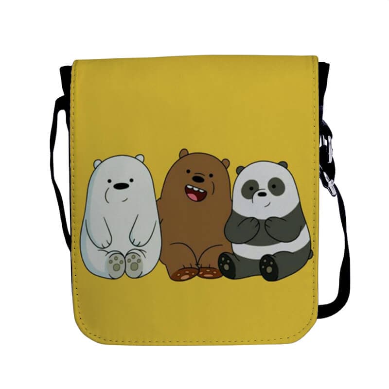 کیف دوشی طرح we bare bears کد 8663 — تصویر ۲