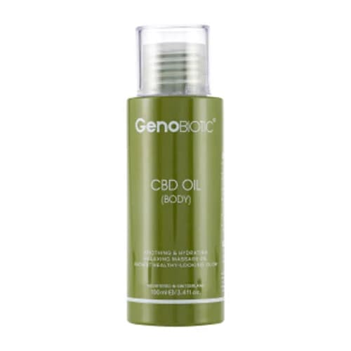 روغن رطوبت رسان CBD ژنوبایوتیک مناسب پوست بدن حجم 100 میل
